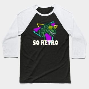 Retro Dinosaur T-Rex Baseball T-Shirt